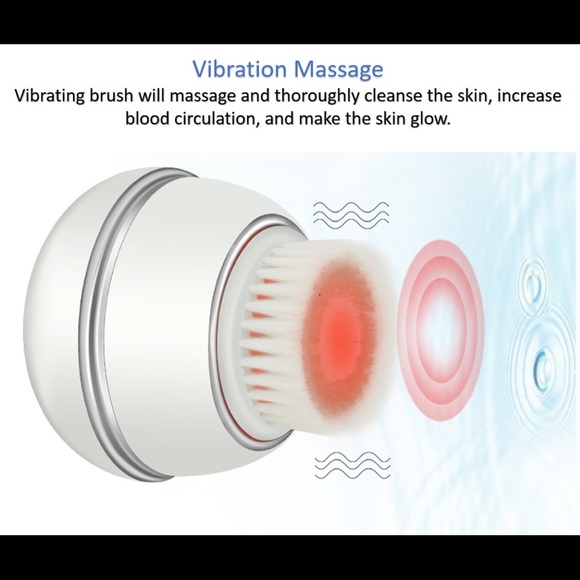 SALE!!! UltraSonic Facial Cleansing Brush, Electric, Rechargeable - Picture 1 of 9
